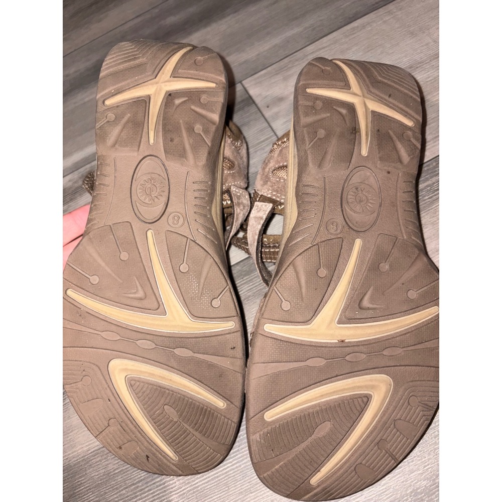Earth Spirit Womens Brown Strappy Comfort Outdoor Sandals Size 8 - Picture 4 of 4